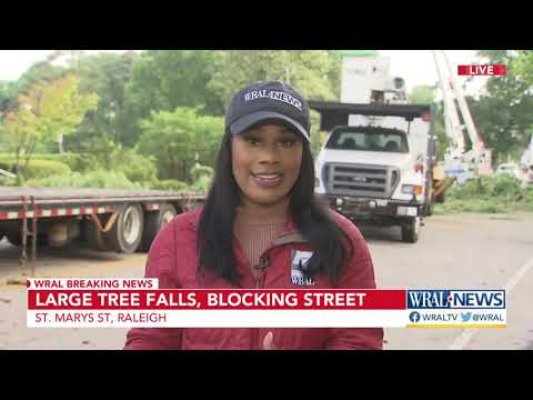Storm damage leaves thousands without power; crews working to restore power Wednesday morning