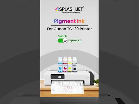 🚀New Product Launch🚀Pigment Ink For Canon TC-20 Large Format Printers!!!