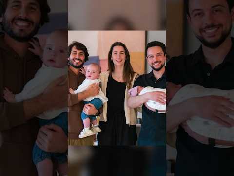 Crown Prince Al Hussein and Rajwa welcomed their niece, Amina. #queenrania #queenofjordan #jordan