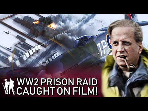 The Amiens Prison Raid captured on Film! (WW2 Documentary)