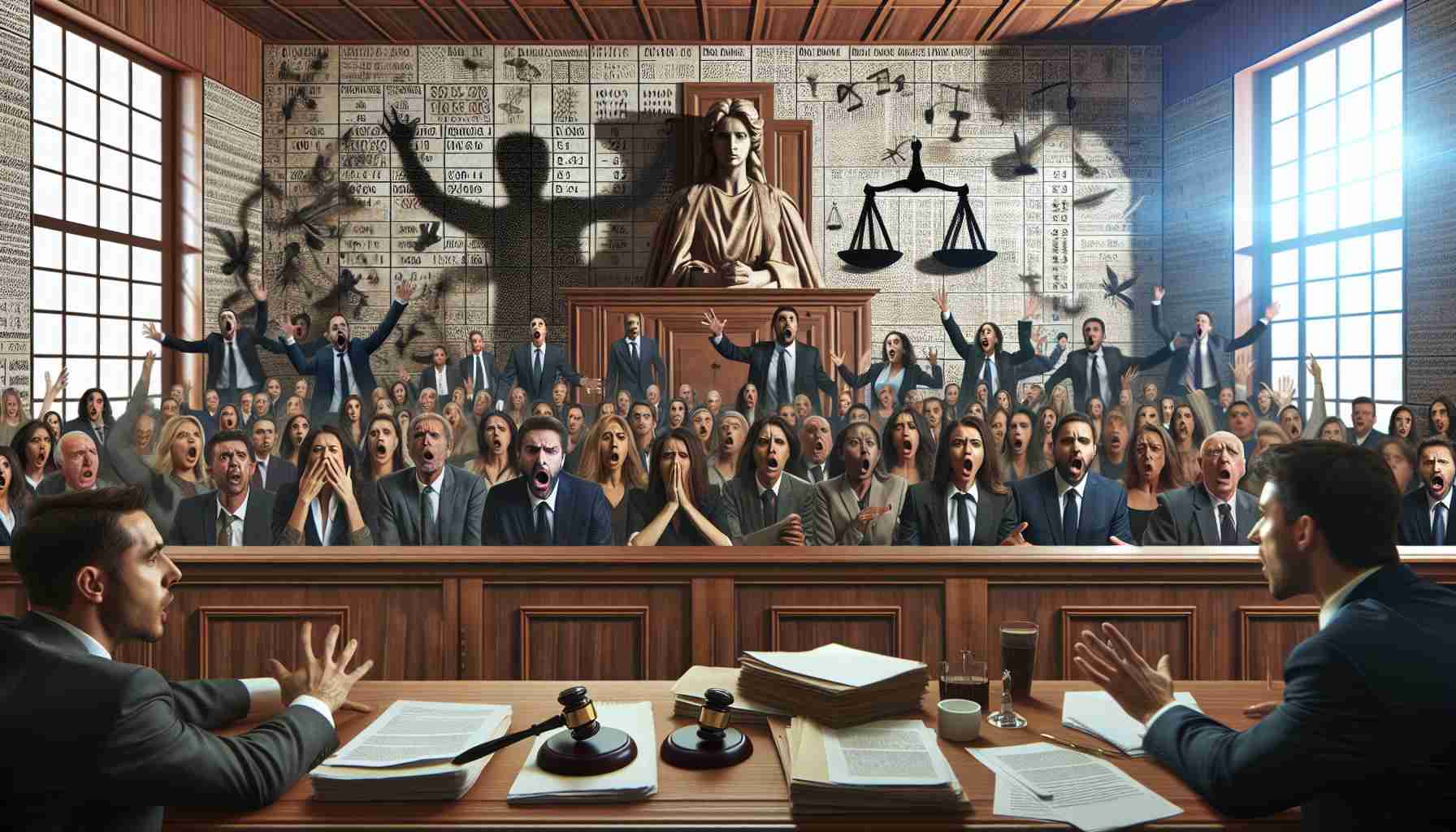 A Shocking Legal Battle Erupts! Who Will Win? Drama and Numbers Unveiled