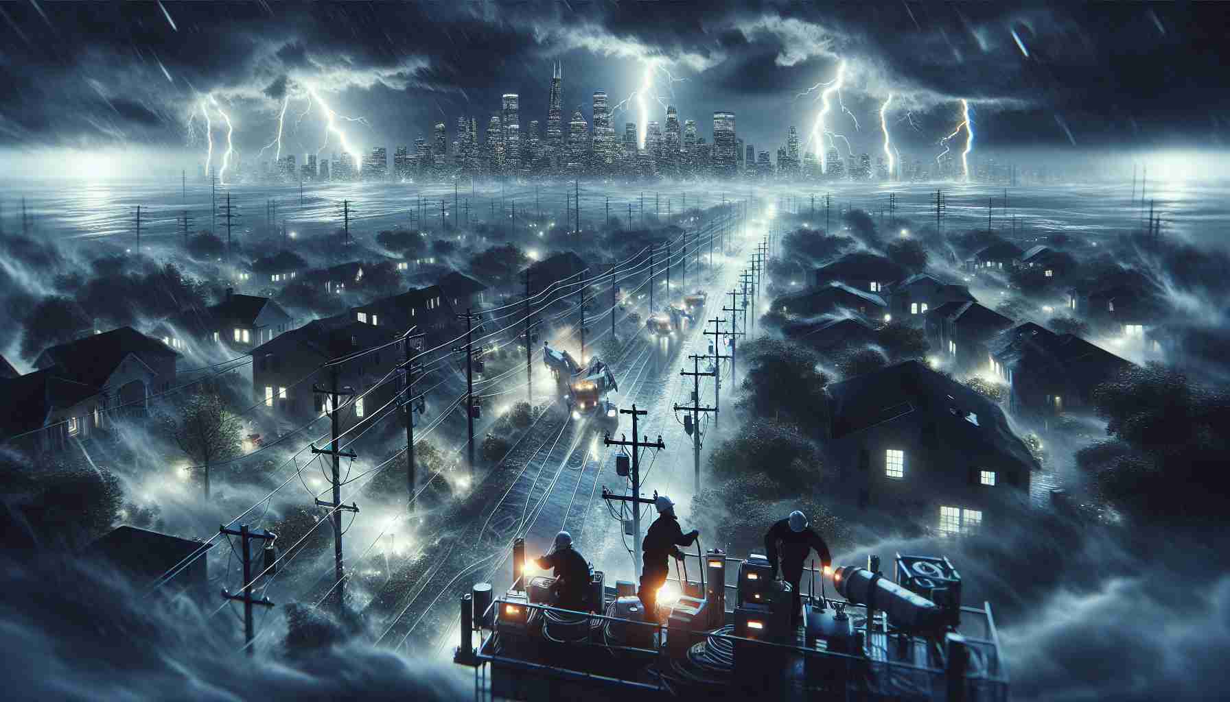 Fierce Storms Leave Thousands in the Dark as AusNet Races to Restore Power
